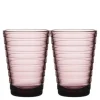 Aalto glass 33 cl 2 stk røsslyng