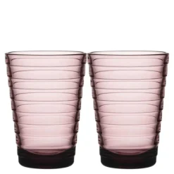 Aalto glass 33 cl 2 stk røsslyng