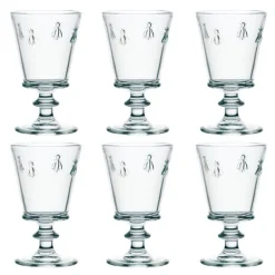 Abeille glass med stett 35 cl 6 stk