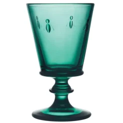 Abeille vinglass 24 cl 6 stk smaragdgrønn