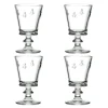 Abeille vinglass 24 cl 4 stk klar