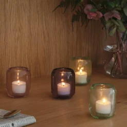 Acorn telysholder 2 stk grape