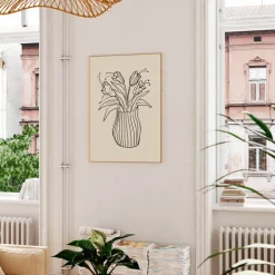 Affordable Art Prints poster 50x70 cm vase sketch