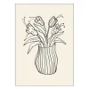 Affordable Art Prints poster 30x40 cm vase sketch
