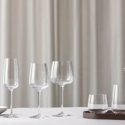 Afina champagneglass 12 cl 4 stk klar