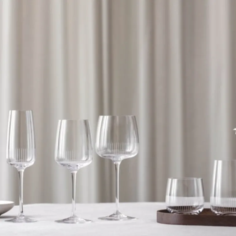 Afina champagneglass 12 cl 4 stk klar