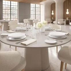 Afina dekketallerken 32 cm hvit