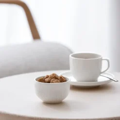 Afina dipp skål 8,5 cm hvit