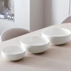 Afina salatskål 2,5L hvit