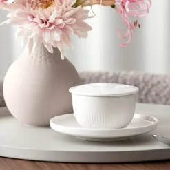 Afina sukkerskål 9 cm hvit