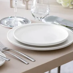 Afina tallerken 22 cm hvit