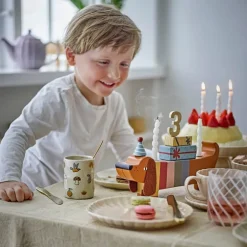 Agnes barneservise 3 deler hvit