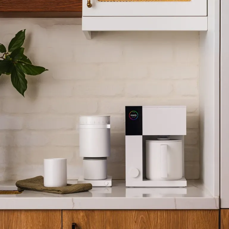 Aiden Precision kaffetrakter EBRMW-EU 1,5L matt hvit