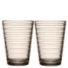 Aino Aalto glass 33 cl 2 stk lin