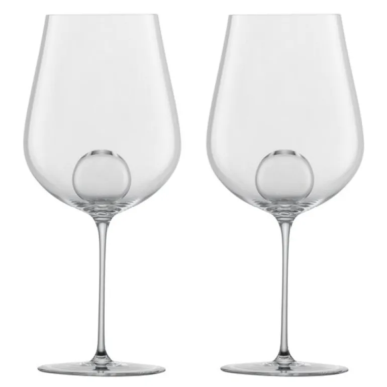 Air Sense rødvinsglass 63 cl 2 stk klar