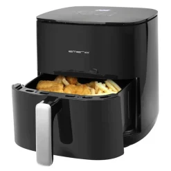 Airfryer doble varmeelementer 5L svart
