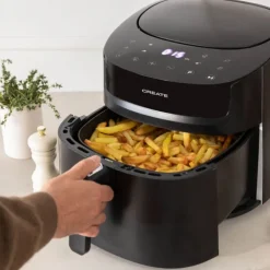 Airfryer single kurv 6,2L svart