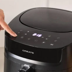 Airfryer single kurv 6,2L svart