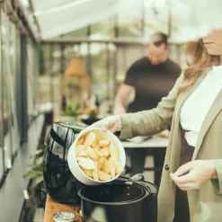 Airfryer 1500W 3,2L svart/sølv