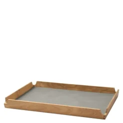 Airy teak brett 28,6x36,6 cm nupo lys grå