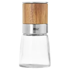 Akasia krydderkvern natur H14 cm