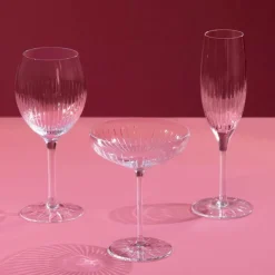 Alba champagneskål 27 cl fine line clear