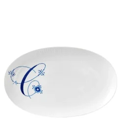 Alfabet oval tallerken C 23 cm