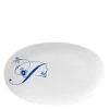 Alfabet oval tallerken P 23 cm