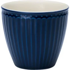 Alice latte kopp 35 cl dark blue