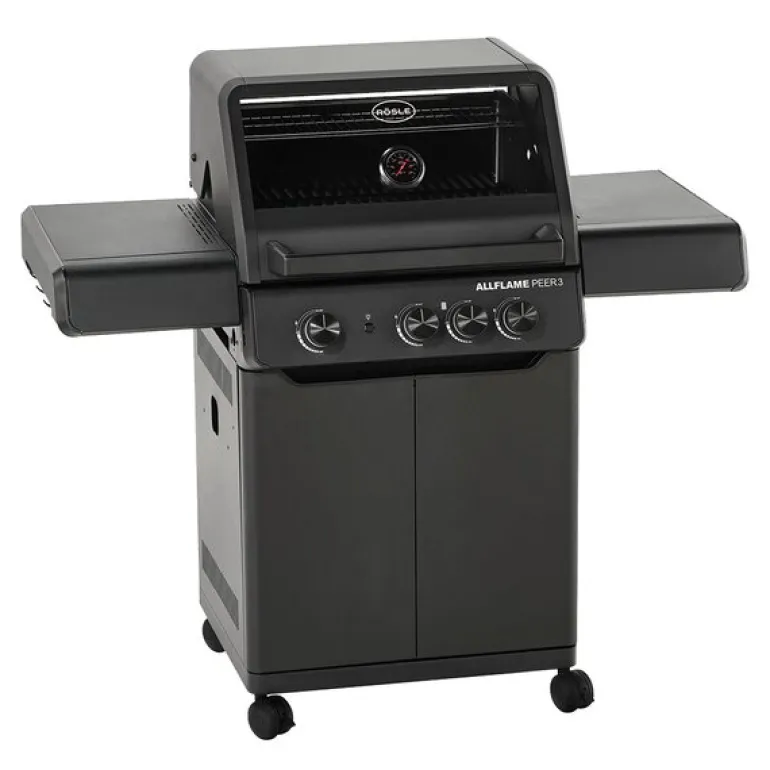 AllFlame Peer 3 gassgrill 13500W svart
