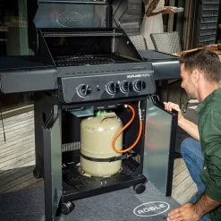 AllFlame Peer 3 gassgrill 13500W svart