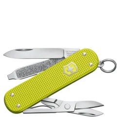 Alox lommekniv 5 funksjoner elektrisk gul
