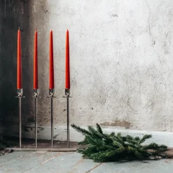 Alto advents lysestake NP 32 cm sølv