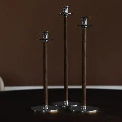 Alto Basso lysestake 30 cm NP sølv