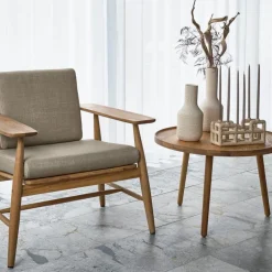 Altri kjertelys 30 cm 6 stk cream