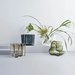 Alvar Aalto vase 16 cm klar
