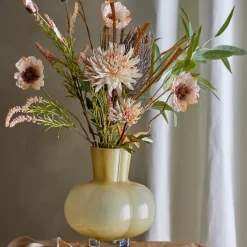 Alyssa vase 23,5 cm gul