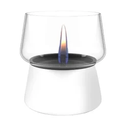 Amaryllis lykt 14 cm hvit/klar