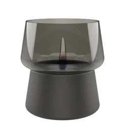 Amaryllis lys 14 cm svart/smoke