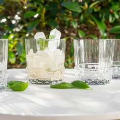 America whiskeyglass 4 stk 37 cl klar