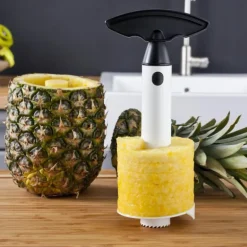 Ananasskjærer hvit/svart