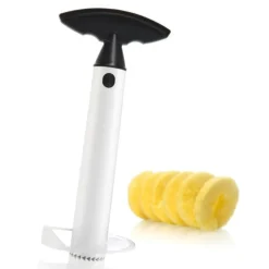 Ananasskjærer hvit/svart