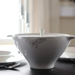 Angelina Platinum terrin lokk 23 cm hvit