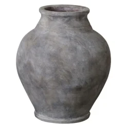 Anna vase 28 cm antikk grå