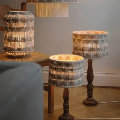 Ano bordlampe 62,5 cm beige/brun