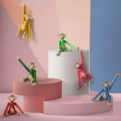 Apekatt mini 9,5 cm lys grønn