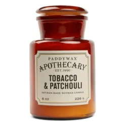 Apothecary duflys glasskrukke tobacco/patchouli