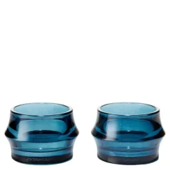 ARC telyslykt Ø7,2 cm 2 stk mørk blå