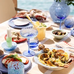 Armona tallerken 23,5 cm lys blå