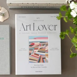 Art Lover Book puslespill morning fields 1000